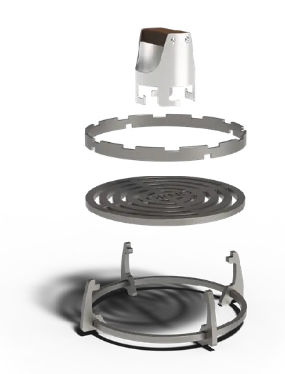 Vuurschaal fsc 600 grill